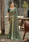 Kritika Vol 4 By Kashvi Dull Moss Kasab Wholesale Daily Wear Saree Suppliers In Mumbai
